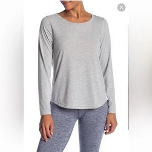 Long Sleeve Top With Cut Out Back